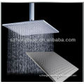 stainless steel rainfall shower head 30x30cm and 40x40cm